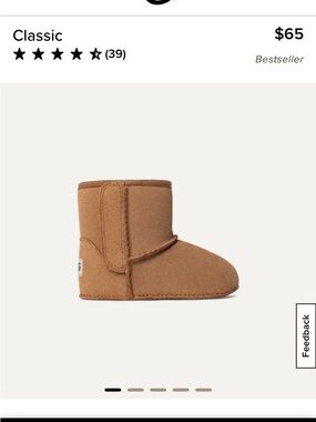 UGG Kids Mini Boot in Chestnut